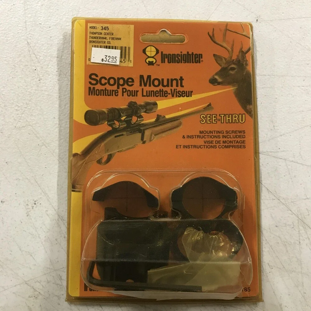 Ironsighter Scope Mount Set Thompson Center Model 345 Thunderhawk Firehawk
